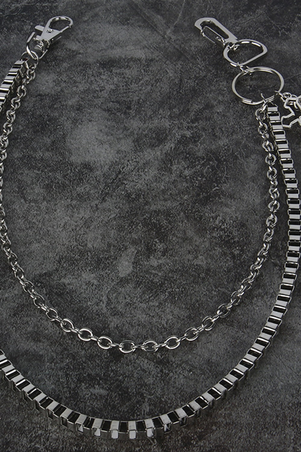 Double-Layered Cross Waist Chain